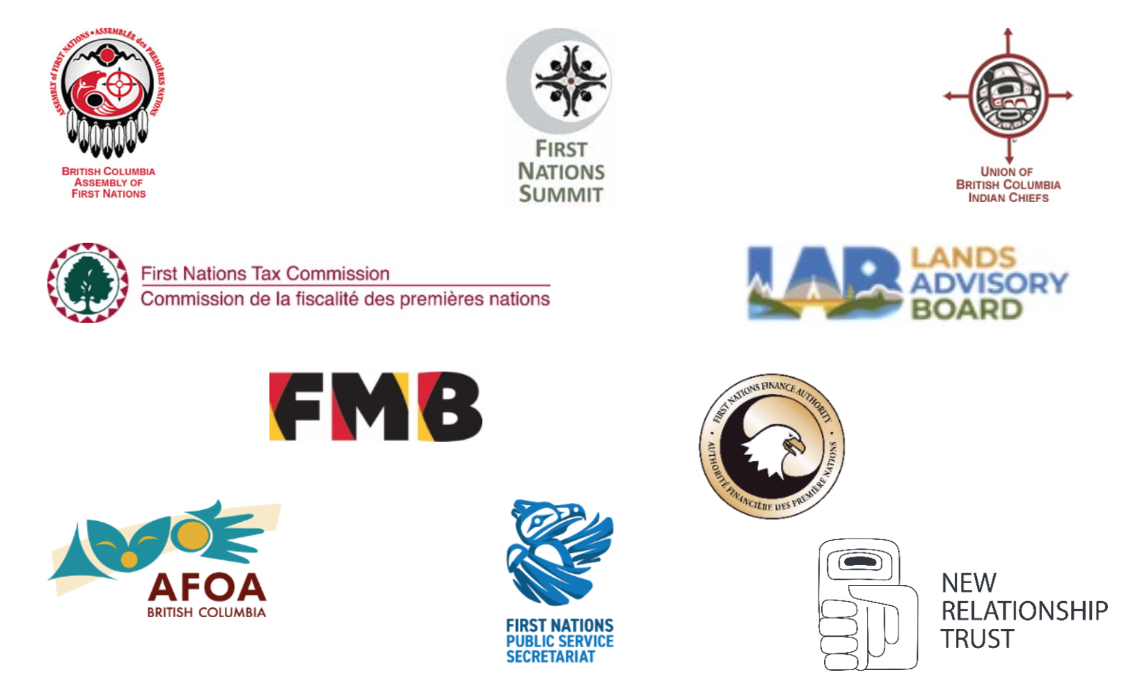 Ten First Nation Oganizations and Institutions Sign