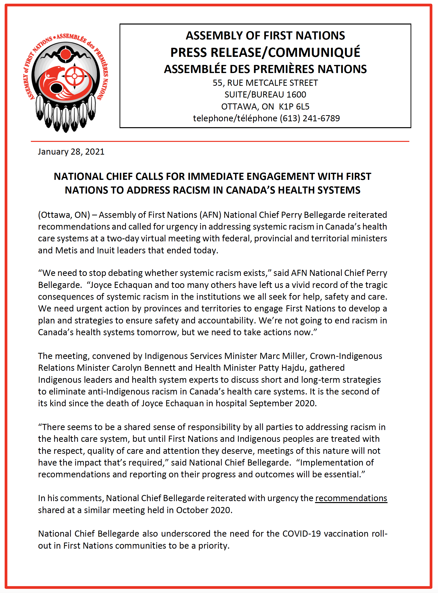 AFN news