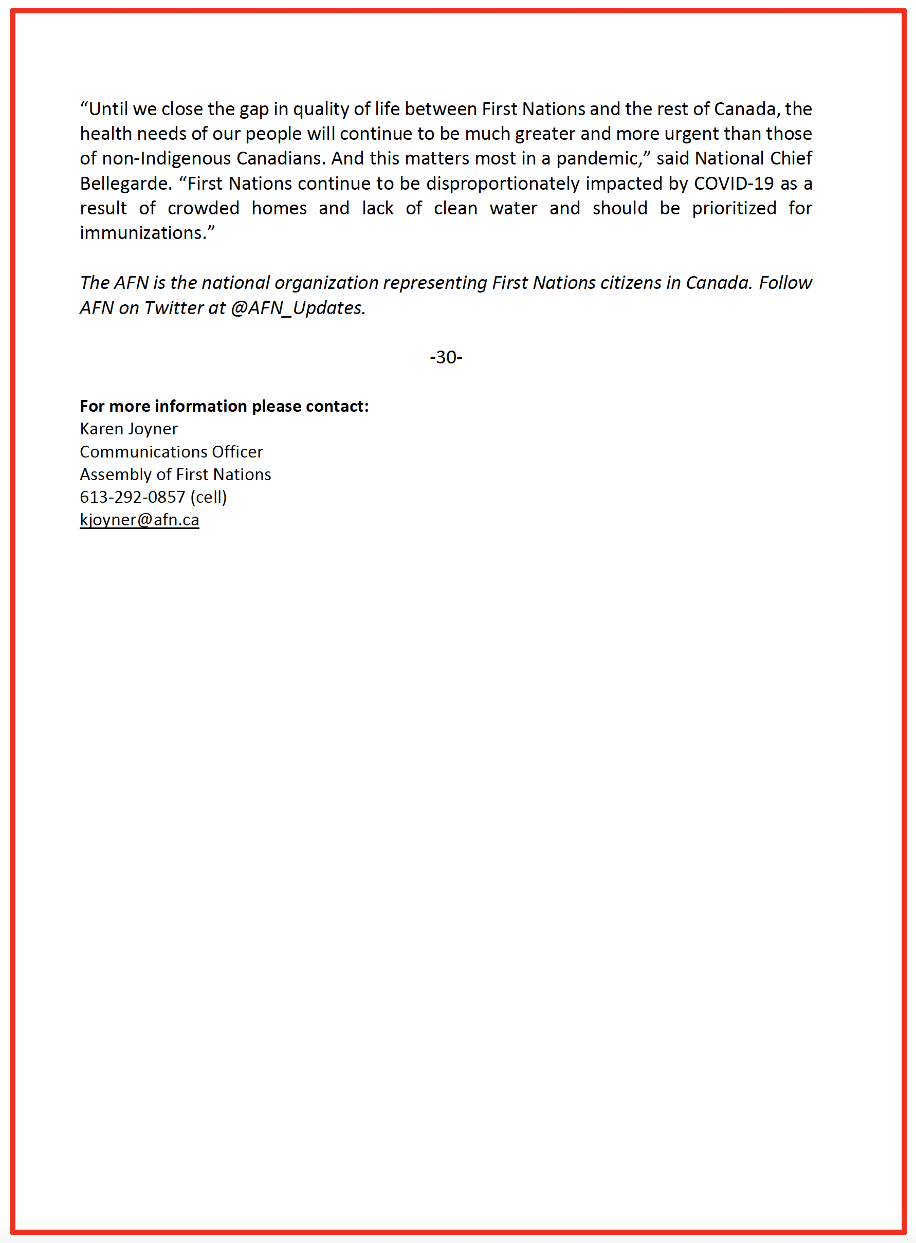 AFN news2