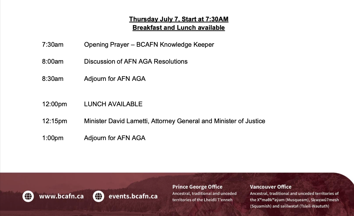 agenda july7