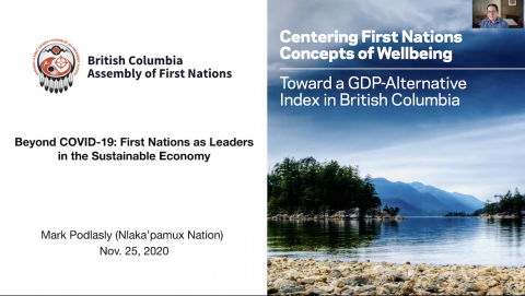 Centering First Nations concepts of Wellbeing screenshot